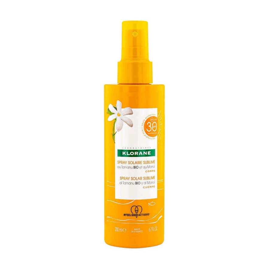 Klorane Sublime Sun Spray Spf30 200 мл: цены и характеристики