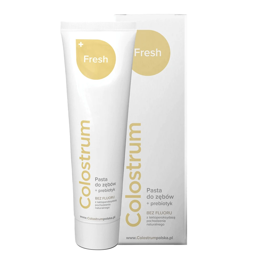 Colostrum Fresh, зубна паста без фтору, 75 мл: ціни та характеристики