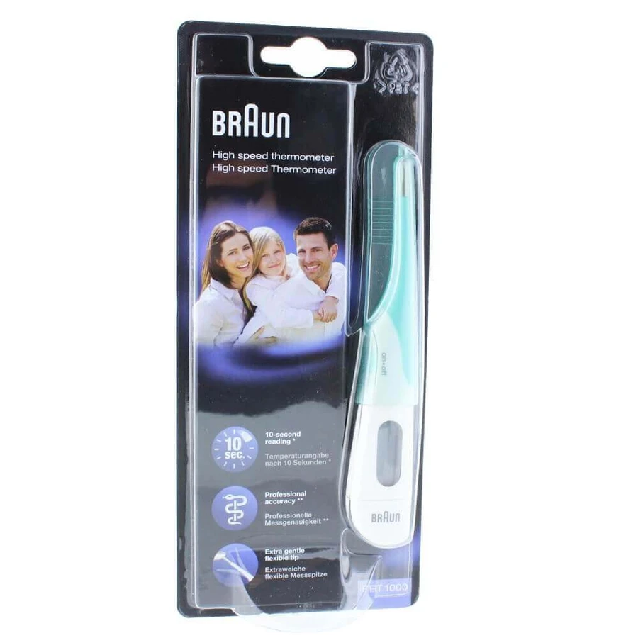 Цифровой термометр Braun Prt 1000: цены и характеристики