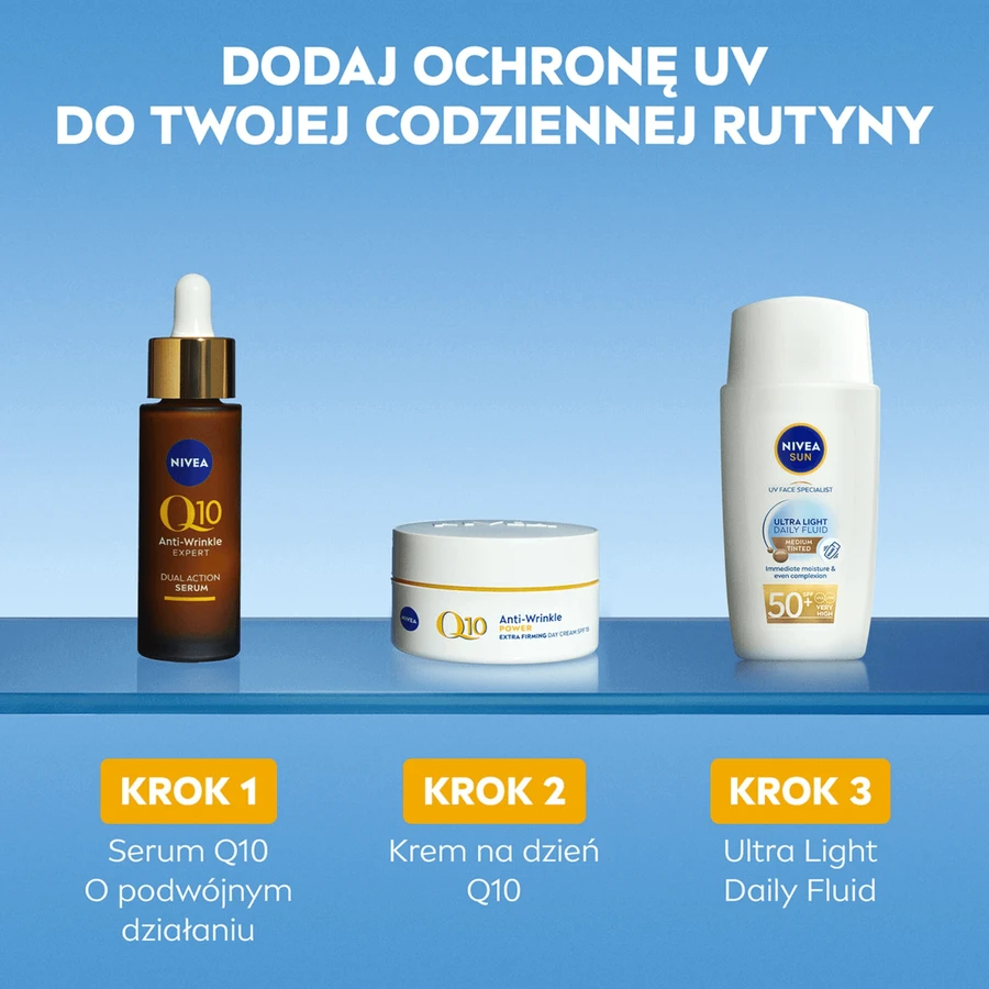 Nivea Sun UV Face Ultra Light Daily Fluid, средний оттенок, SPF 50+, 40 мл: цены и характеристики