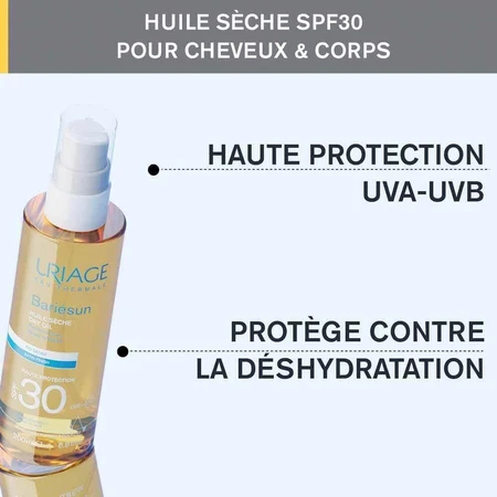 Uriage Bariésun Сухое масло Spf30 для чувствительной кожи 200 мл: цены и характеристики