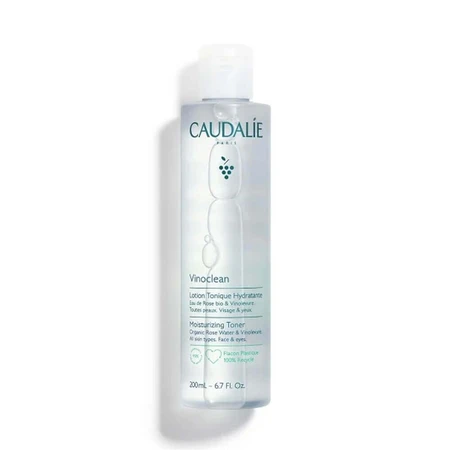 Caudalie Vinoclean Зволожуючий тонізуючий лосьйон для обличчя та очей 200мл: ціни та характеристики