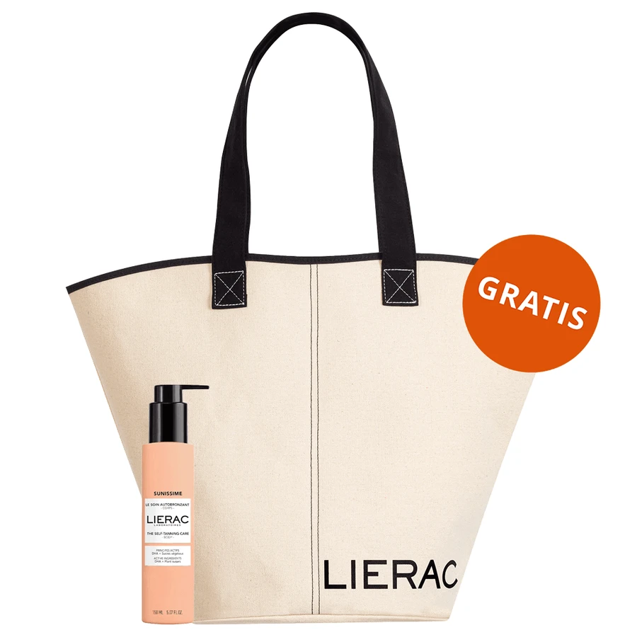 Lierac Sunissime, лосьон для тела с эффектом самозагара, 150 мл + солнцезащитный пакет бесплатно: цены и характеристики
