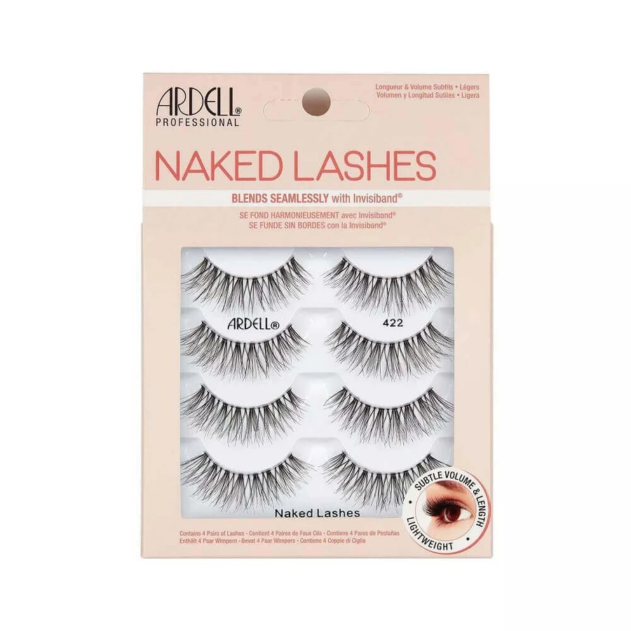 Ardell Naked Lashes Multipack Искусственные ресницы в полоску 422 черный: цены и характеристики