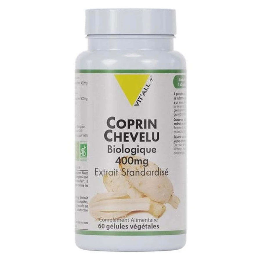 Vit'All+ Coprin Chevelu Bio 400mg 60 капсул: цены и характеристики