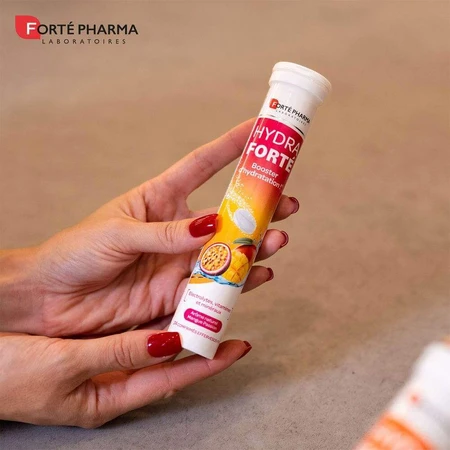 Forté Pharma Hydra Forté Hydration Booster Natural Mango Passion Flavour 24 шипучие таблетки: цены и характеристики