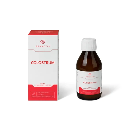 Genactiv Colostrum, суспензия для приема внутрь, с 3 лет, 150 мл: цены и характеристики