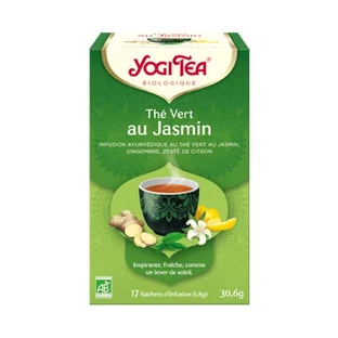 Yogi Tea Зеленый чай с жасмином 17 пакетиков