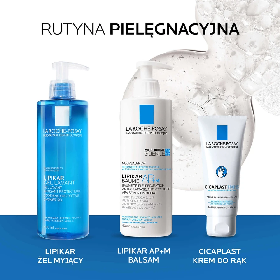 Набор La Roche-Posay Lipikar, нежный очищающий гель для лица и тела, чувствительная кожа, 400 мл + запасной, 400 мл: цены и характеристики