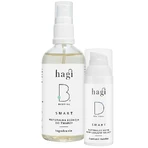 Набір Hagi Smart D, крем натуральний зволожуючий та заспокійливий з D-пантенолом, 50 мл + Smart B, лосьйон для обличчя натуральний з бумбаком, заспокійливий, 100 мл за 1 копійку: ціни та характеристики
