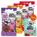 Набір Bunny Ninja Fruit Rolls, фруктові снеки, 4 х 15 г + безкоштовна розмальовка: ціни та характеристики