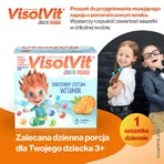 VisolVit Junior Orange pack, pulbere efervescentă, aromă de portocale, 2 x 30 pliculețe: цены и характеристики