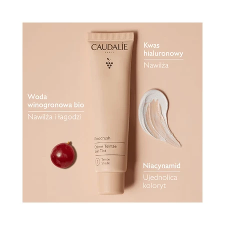 Caudalie Vinocrush, красящий крем, оттенок 1, 30 мл: цены и характеристики