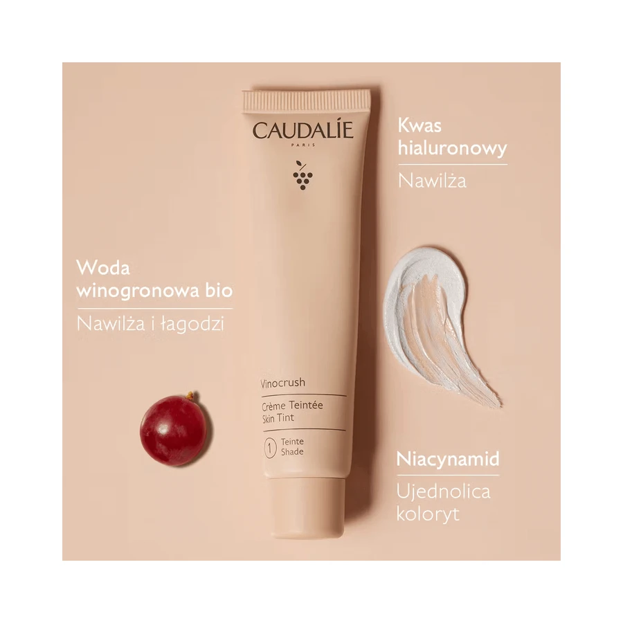 Caudalie Vinocrush, красящий крем, оттенок 1, 30 мл: цены и характеристики