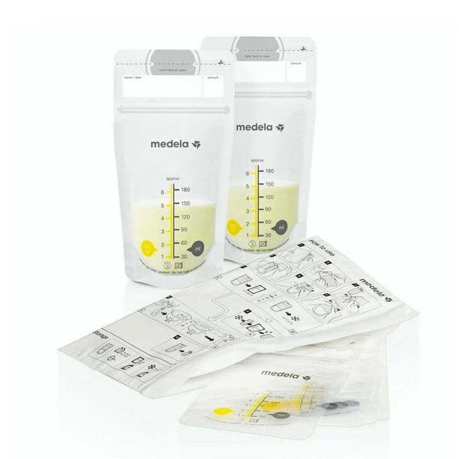 Пакетики для зберігання грудного молока Medela x25: ціни та характеристики