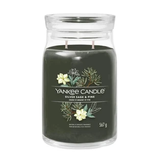 Yankee Candle Silver Sage amp; Pine Large Scented Candle, 567 г