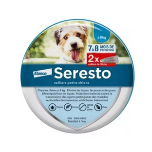 Нашийник антипаразитарний Seresto для собак малих порід x2