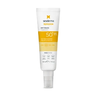 Sesderma Repaskin Dry Touch, сонцезахисний крем для обличчя, SPF 50, 50 мл