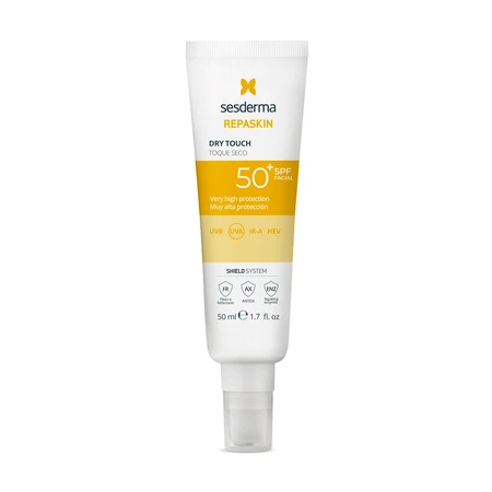 Sesderma Repaskin Dry Touch, сонцезахисний крем для обличчя, SPF 50, 50 мл: ціни та характеристики