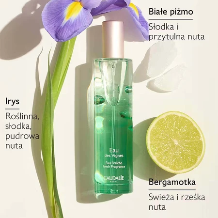 Caudalie Eau des Vignes, освежающая вода, 50 мл: цены и характеристики