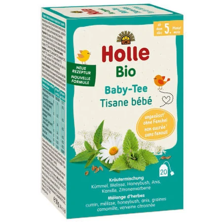 Holle Травяной чай Bio, для детей с 5 месяцев, 1,5 г x 20 пакетиков: цены и характеристики