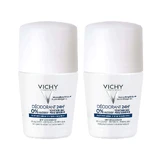 Vichy Дезодорант 24 часа Dry Touch Sensitive Skin Roll-on 2х50 мл