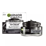 Garnier Pure Active легкий матирующий крем AHA + BHA + древесный уголь, 50 мл