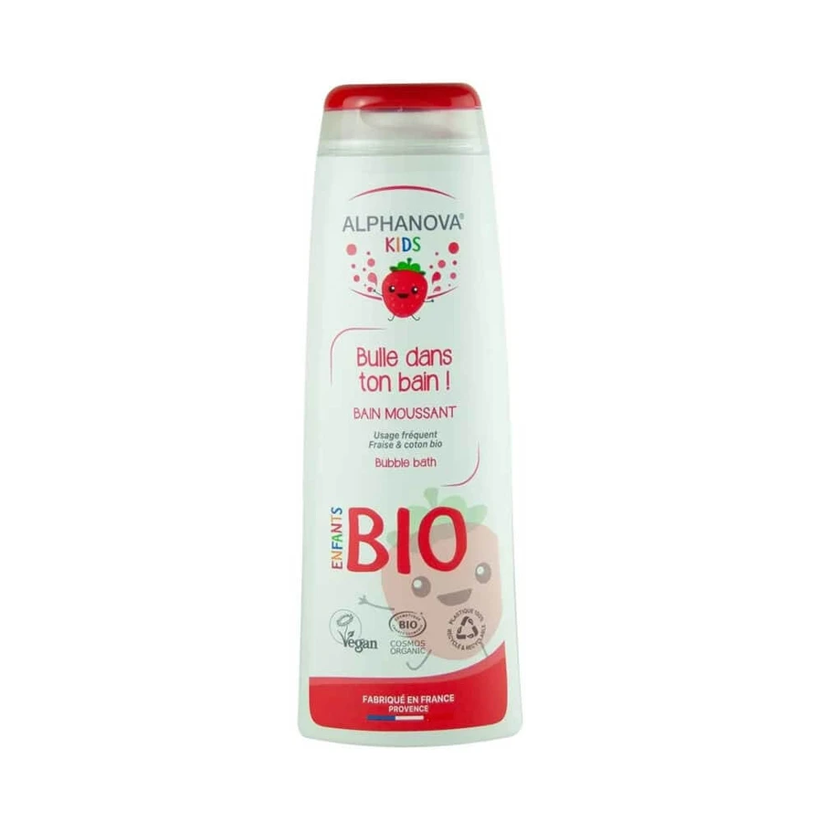 Alphanova Kids Organic Foaming Bath Bulle Dans Ton Bain Strawberry 250 мл: цены и характеристики