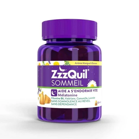 ZzzQuil Sleep Смак манго та банана 30 жувальних цукерок: ціни та характеристики
