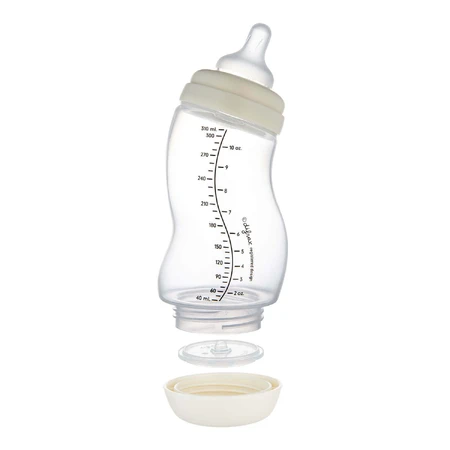 Canpol Babies, пляшечка проти кольок S-Shape, широке горло, ПП, 310 мл + силіконова соска для пляшечки S-Shape L, середня, від 6 місяців, 2 шт. безкоштовно: ціни та характеристики