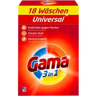 Gama, Универсальный стиральный порошок, 1,08 кг