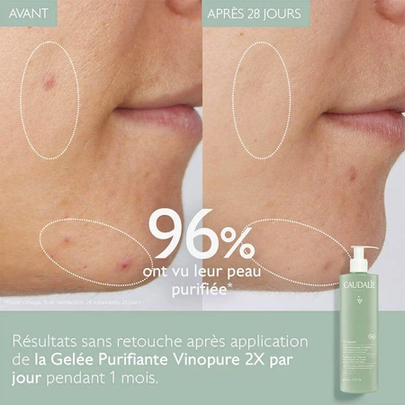 Caudalie Vinopure Очищуючий гель для вмивання біо 385 мл: ціни та характеристики