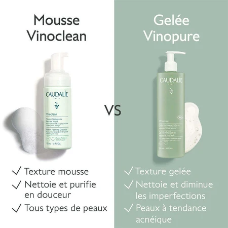 Caudalie Vinopure Очищуючий гель для вмивання біо 385 мл: ціни та характеристики