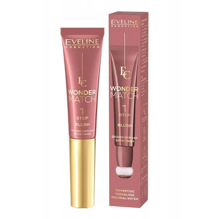 Eveline Cosmetics Wonder Match Ultra Creamy Blush 02, 14 мл: цены и характеристики