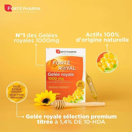 Forté Pharma Forté Royal Королевское желе 1000 мг 20 ампул: цены и характеристики