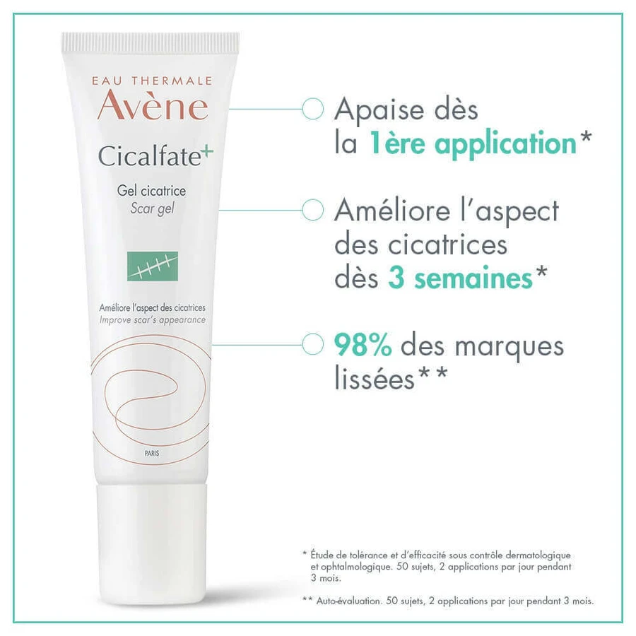 Гель для лица Avene Cicalfate+ Gel Cicatrice, восстанавливающий, 30 мл: цены и характеристики