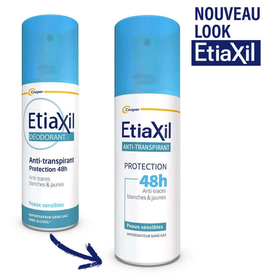 Дезодорант-спрей-антиперспірант Etiaxil 48 год Захист пахв від поту, чутливої до потовиділення шкіри 100 мл: ціни та характеристики