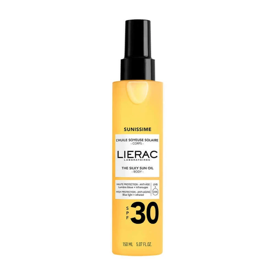 Lierac Sunissime Шовковиста сонячна олія SPF30 для тіла 150 мл: ціни та характеристики
