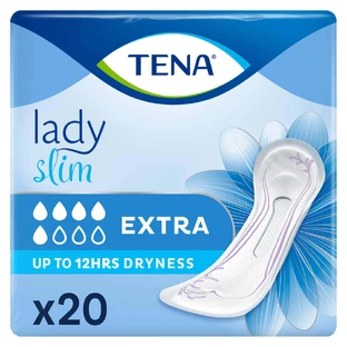 Набор Tena Lady Slim, специализированные гигиенические салфетки, Extra, 4 x 20 шт.