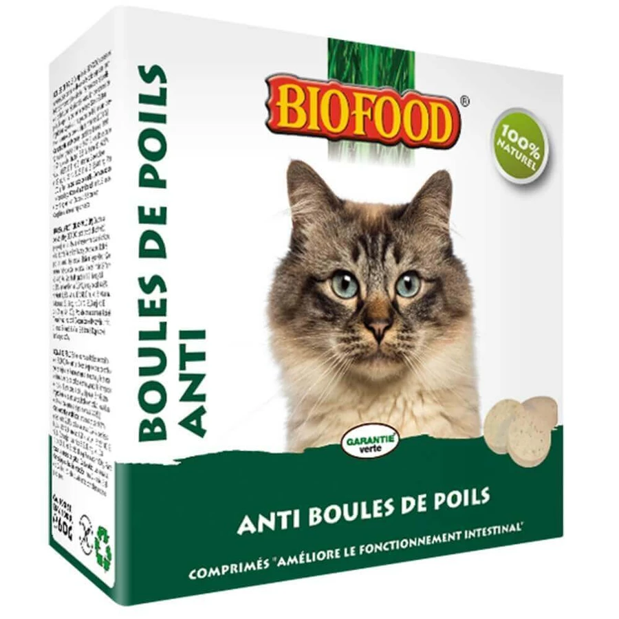 Biofood Anti Hairballs Cat 100 Tablets: цены и характеристики