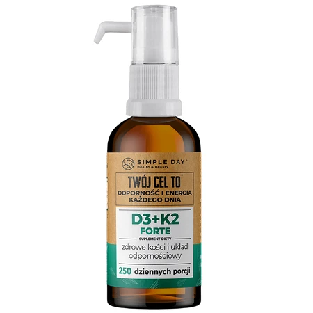 Simple Day D3 + K2 Forte, капли, 30 мл: цены и характеристики