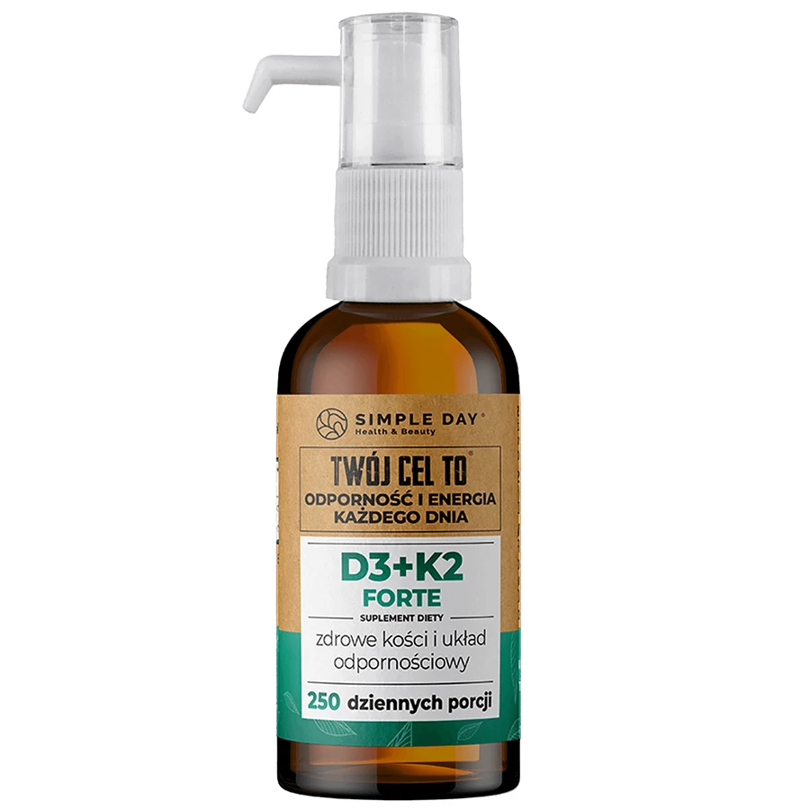 Simple Day D3 + K2 Forte, капли, 30 мл: цены и характеристики