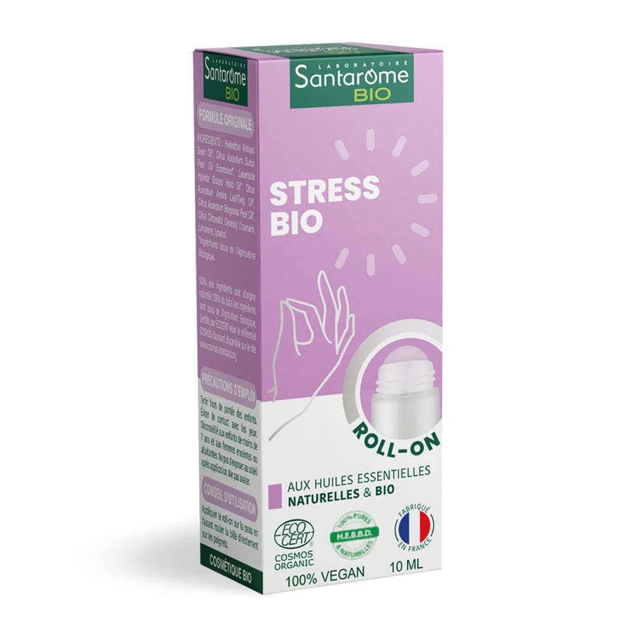 Santarome Roll-On Stress Bio With Essential Oils 10ml: цены и характеристики