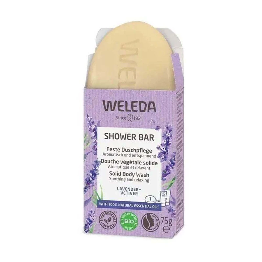Weleda Душ для всего тела Лаванда + Ветивер 75 г: цены и характеристики