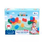 Dumel Blocks, супер м'які блоки, від 6 місяців, 16 штук: ціни та характеристики