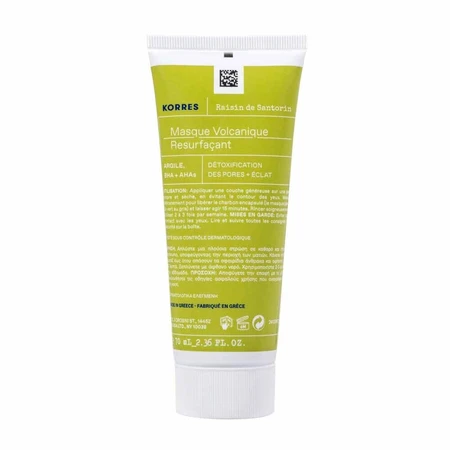 Korres Santorini Grapes Volcanic Resurface Mask 70 мл: цены и характеристики