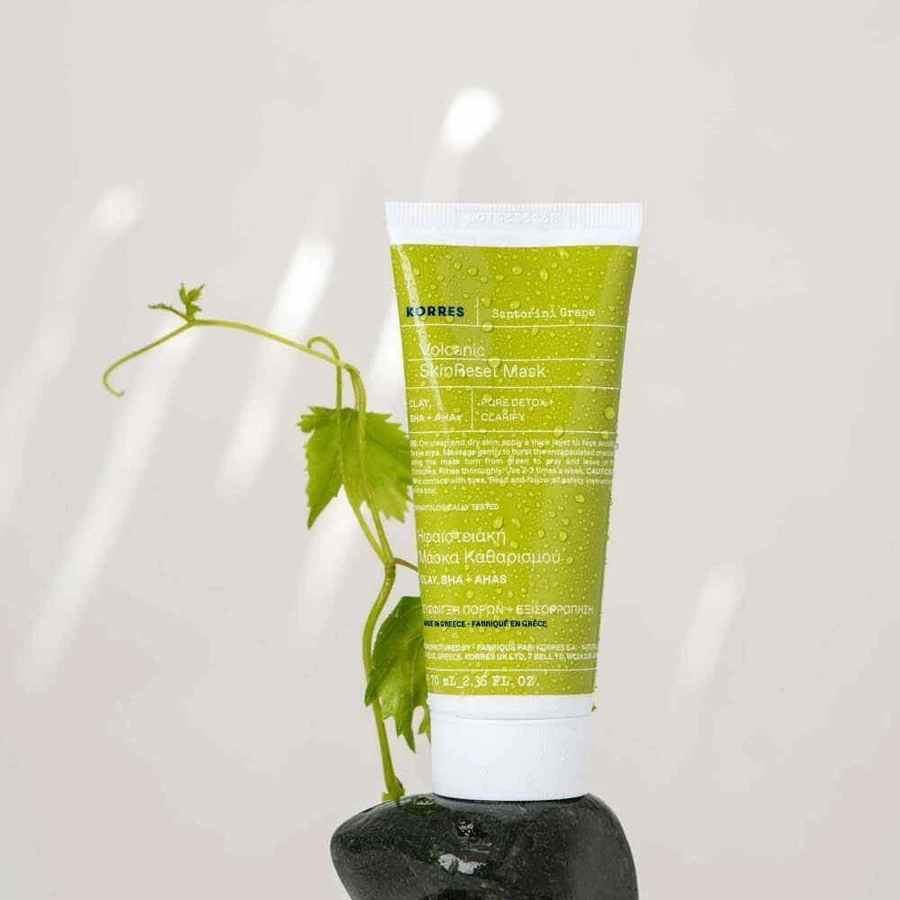 Korres Santorini Grapes Volcanic Resurface Mask 70 мл: цены и характеристики