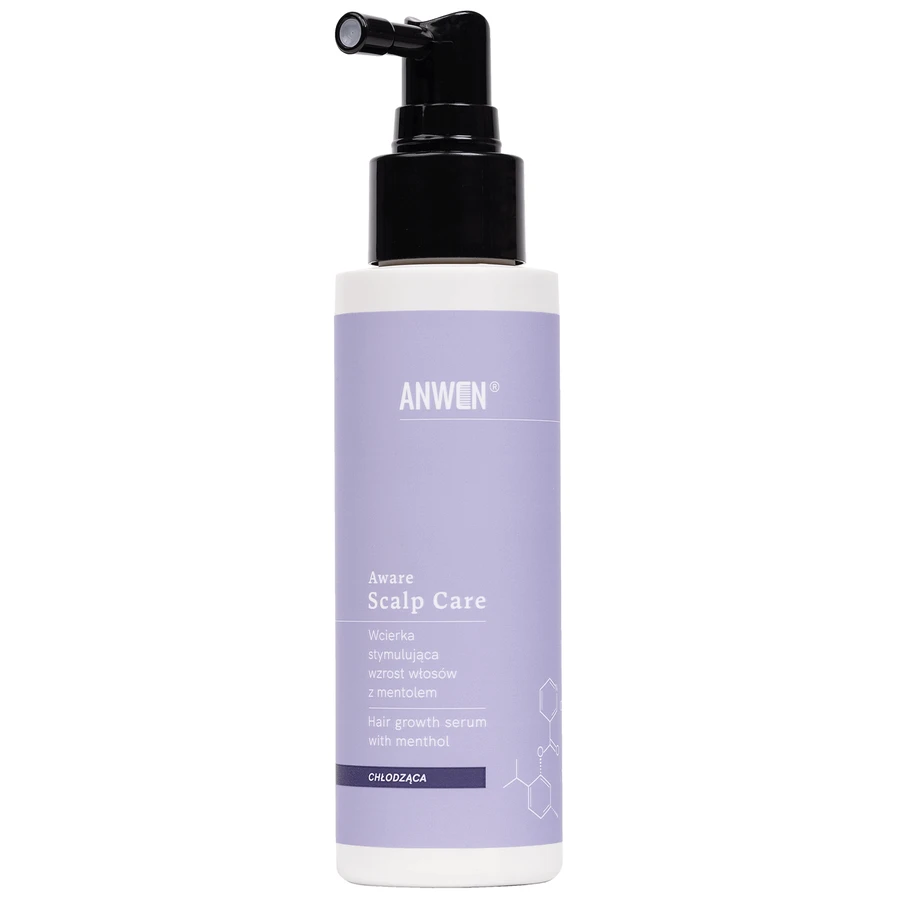 Anwen Aware Scalp Care, ополіскувач для стимулювання росту волосся, з ментолом, 100 мл: ціни та характеристики