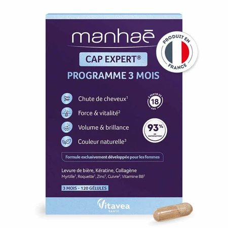 Manhaé Cap Expert 15+ Hair 120 капсул: цены и характеристики