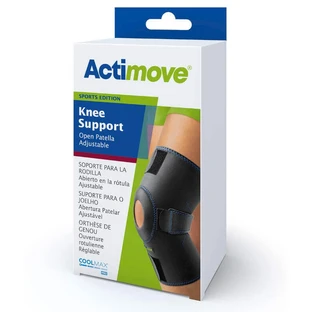Actimove Sports Edition, коленный бандаж, черный, регулируемый